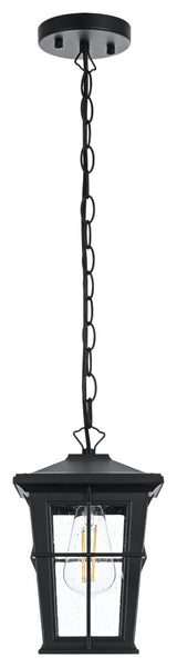 Home Living 7" Outdoor Pendant, Black
