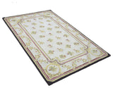 HAND TUFTED WOOL ECO-FRIENDLY AREA RUGS -  Cream, Oriental