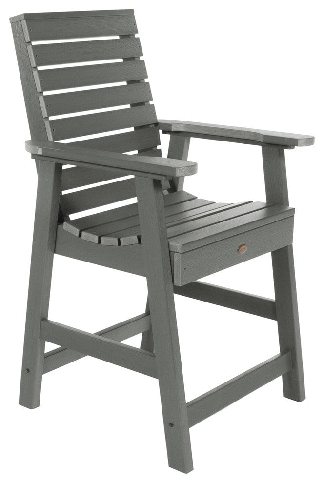 Weatherly 7-Piece Rectangle Counter-Height Dining Set, Coastal Teak