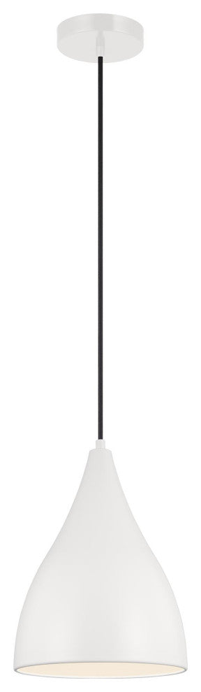 Oden Small Pendant, Matte White