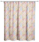 Wild Flower Floral on Pink 71x74 Shower Curtain