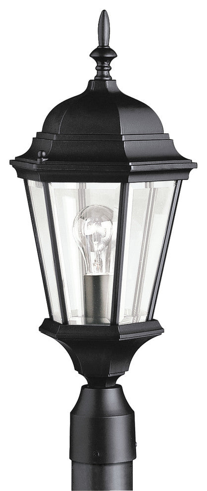 Outdoor Post Mount 1-Light, Black