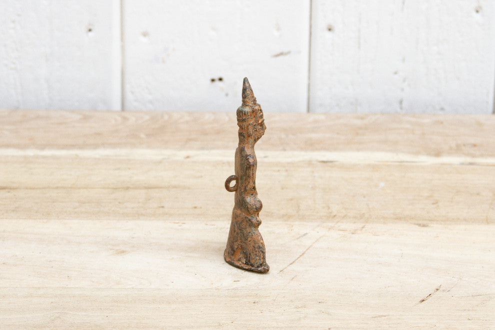 Antique Miniature Patinated Burmese Buddha