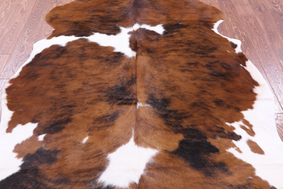 Natural Cowhide Rug 7' 1" X 5' 9" C2194