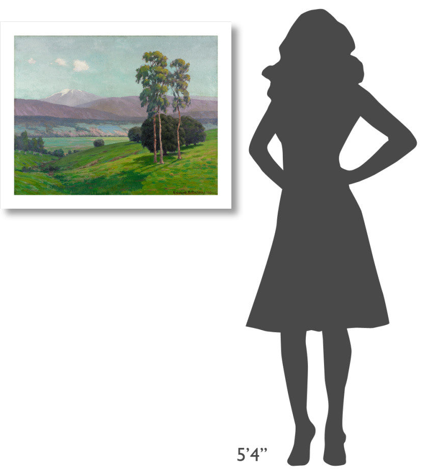 "Early Spring, California, 1918" Digital Paper Print by Edward Butler, 32"x25"