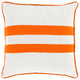 Surya Linen Stripe LS-004 22" x 22" Pillow Cover