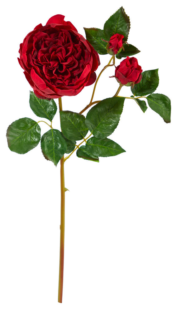 22" Rose Artificial Flower, Set of 6