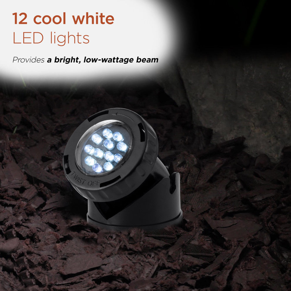 LED Single Light With Photocell and Transformer