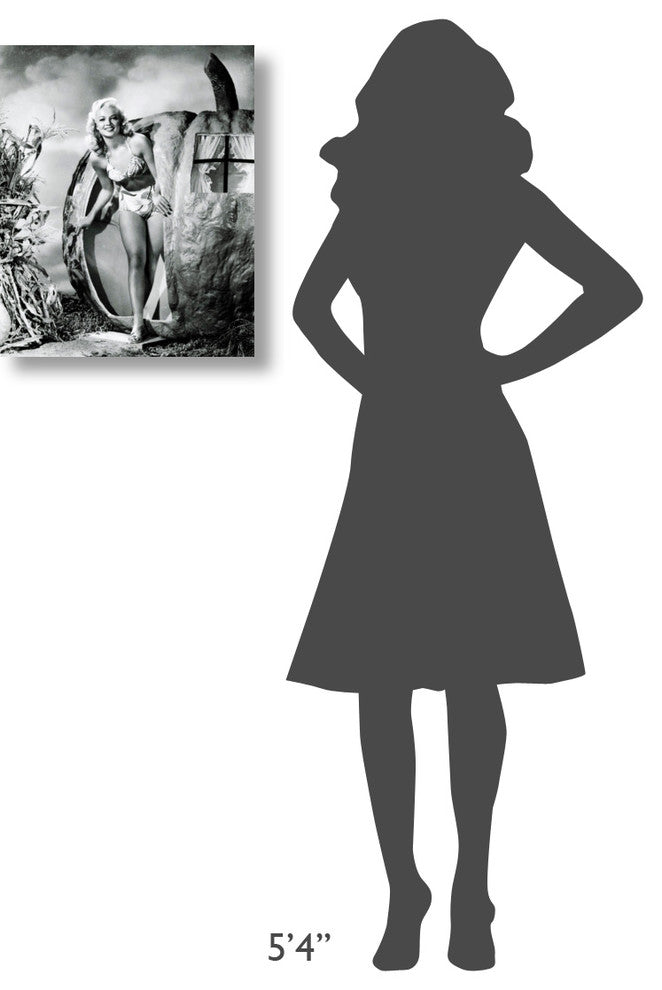 "Halloween - Myrna Dell" Canvas Giclee by Hollywood Photo Archive, 18"x22"