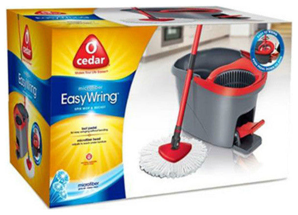 O' Cedar 148473 Easywring Spin Mop/Bucket System