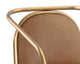 Cicero Lounge Chair, Milliken Cognac