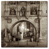 Alan Blaustein 'Burgos I' Canvas Art, 14x14