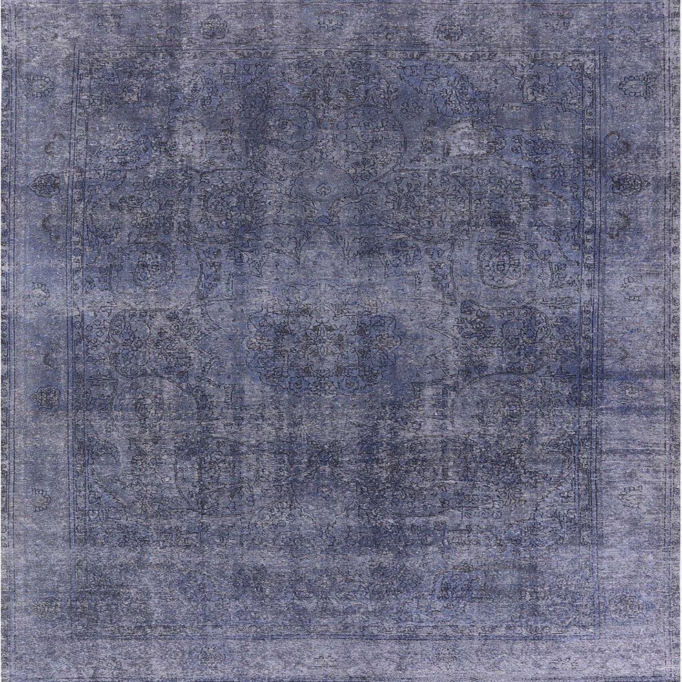 Ahgly Company Indoor Square Mid-Century Modern Area Rugs, 4' Square