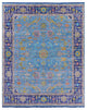 Turkish Oushak Handmade Wool Rug 8' 0" X 10' 2" - Q15604