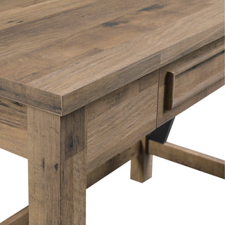 Quinton Writing Desk With Drawer, Salvage Oak