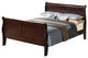 Camanche Bed, Cappuccino, Queen