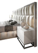 London Bedroom DOR 21, Matte Finish, King Size, With Two Matching Nightstands
