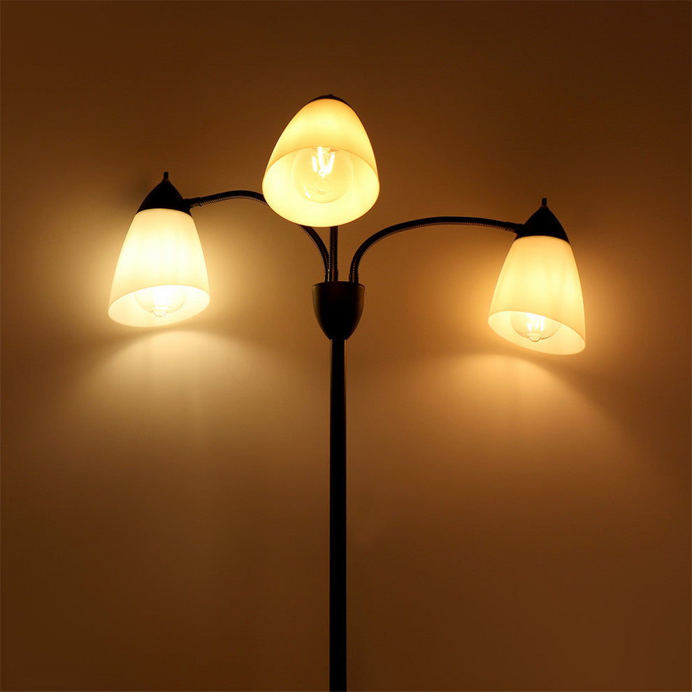 Modern Black Adjustable Floor lamp For Living room, bedroom