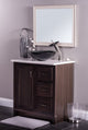 Novatto NOHP-G023 GODERE Thick Tempered Glass Vessel Bathroom Sink