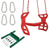 Swing Set Stuff Inc. Glider with Coated Chain Kit Red