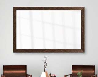 LaRue Framed Wall Mirror, Bronze, 20" X 24"