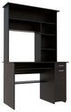 Xalo 180 Compu Hutch Desk, Black