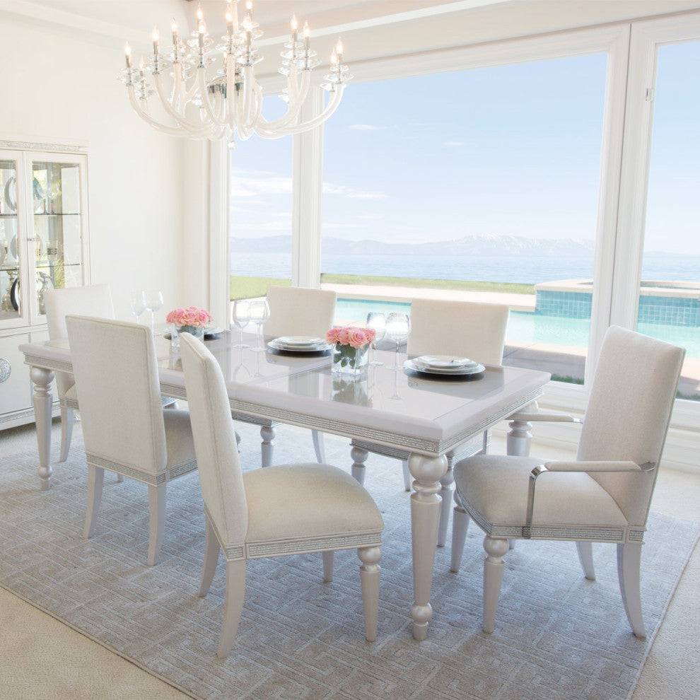 Glimmering Heights Rectangular Dining Table - Ivory