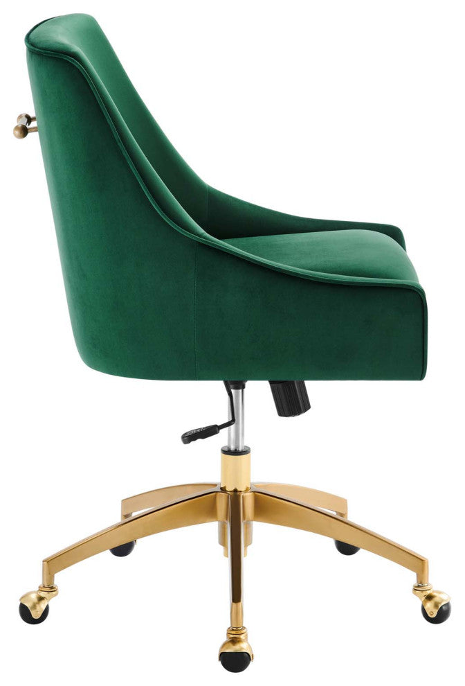 Discern Performance Velvet Office Chair
