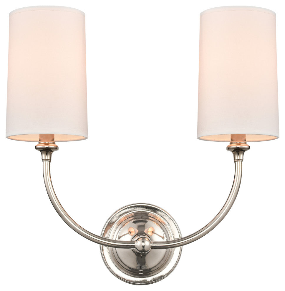 Innovations 372-2W-PN-LED 2-Light Sconce, Polished Nickel