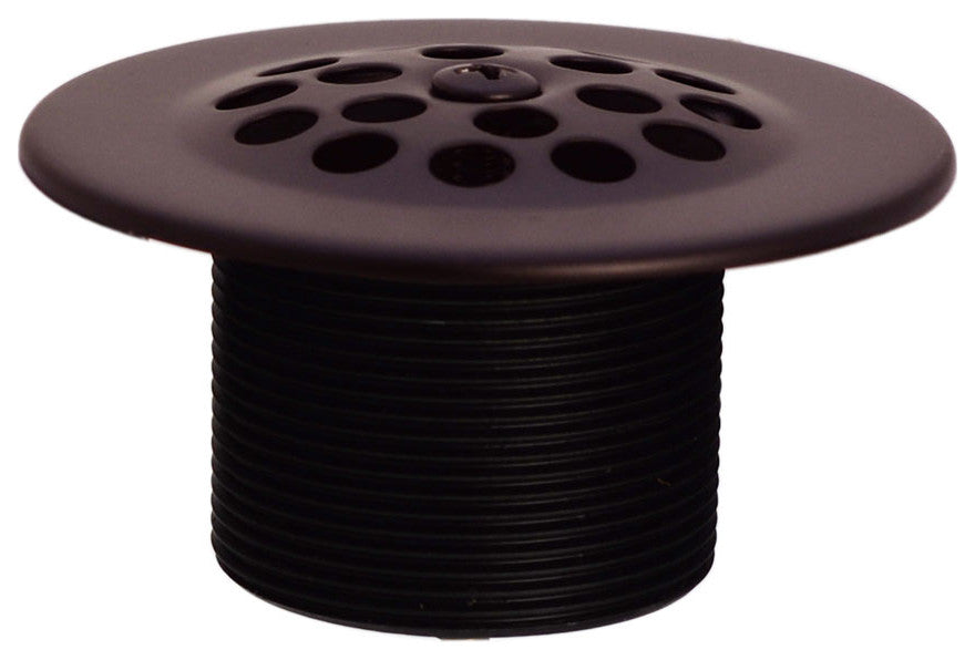 Beehive Grid Universal Tub Trim With Trip Lever Faceplate In Oil Rubbed Bronze, Oil Rubbed Bronze