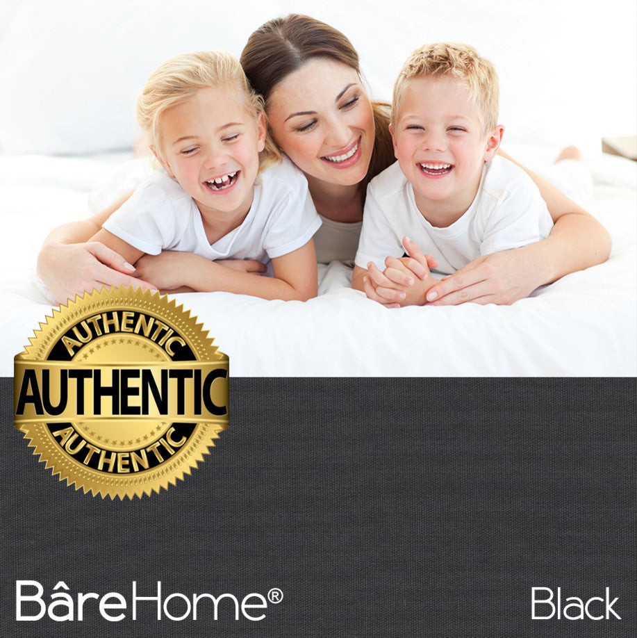 Comforter, Sheet, and Bed Skirt, Black, Black, Black, Full Xl