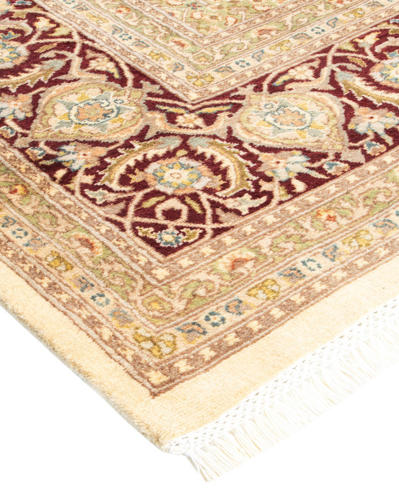 Rohtak, One-of-a-Kind Hand-Knotted Area Rug Ivory, 8'0"x10'5"