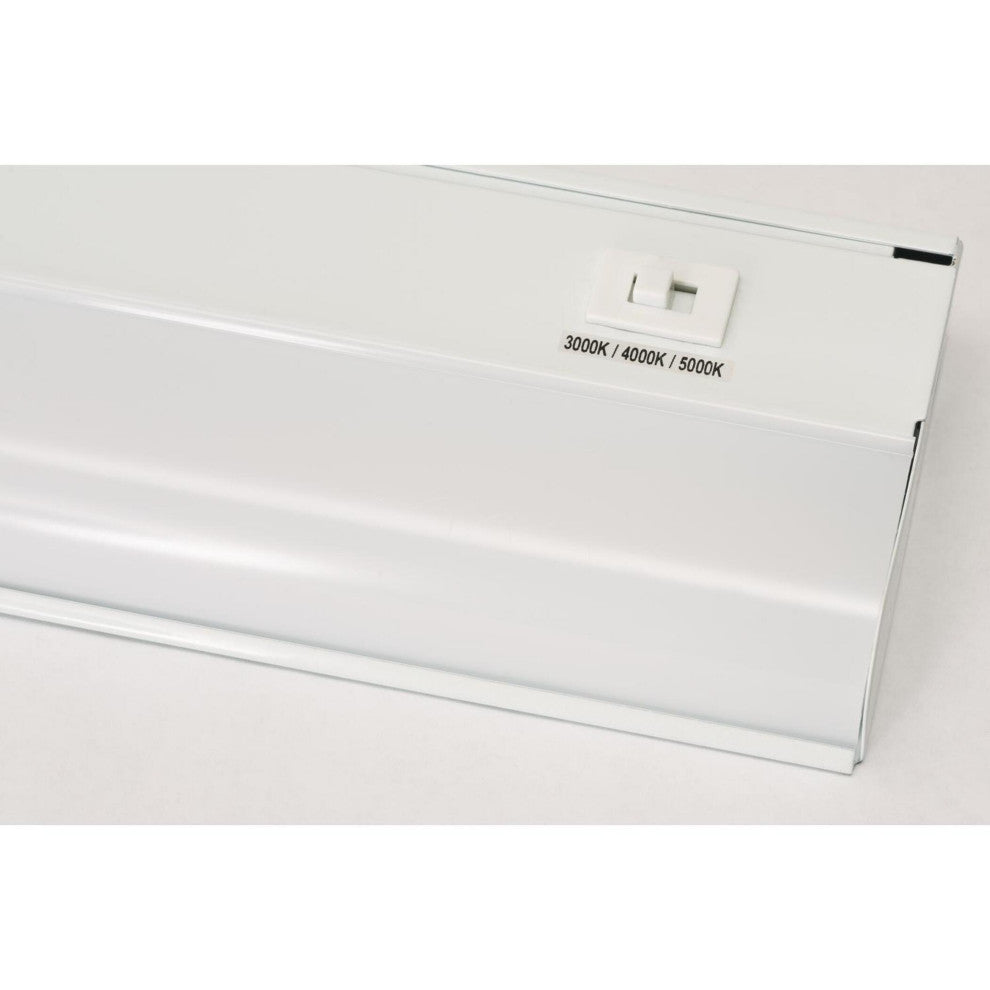18" T5L LED Closet Light, On/Off Rocker, White, Adjustable CCT