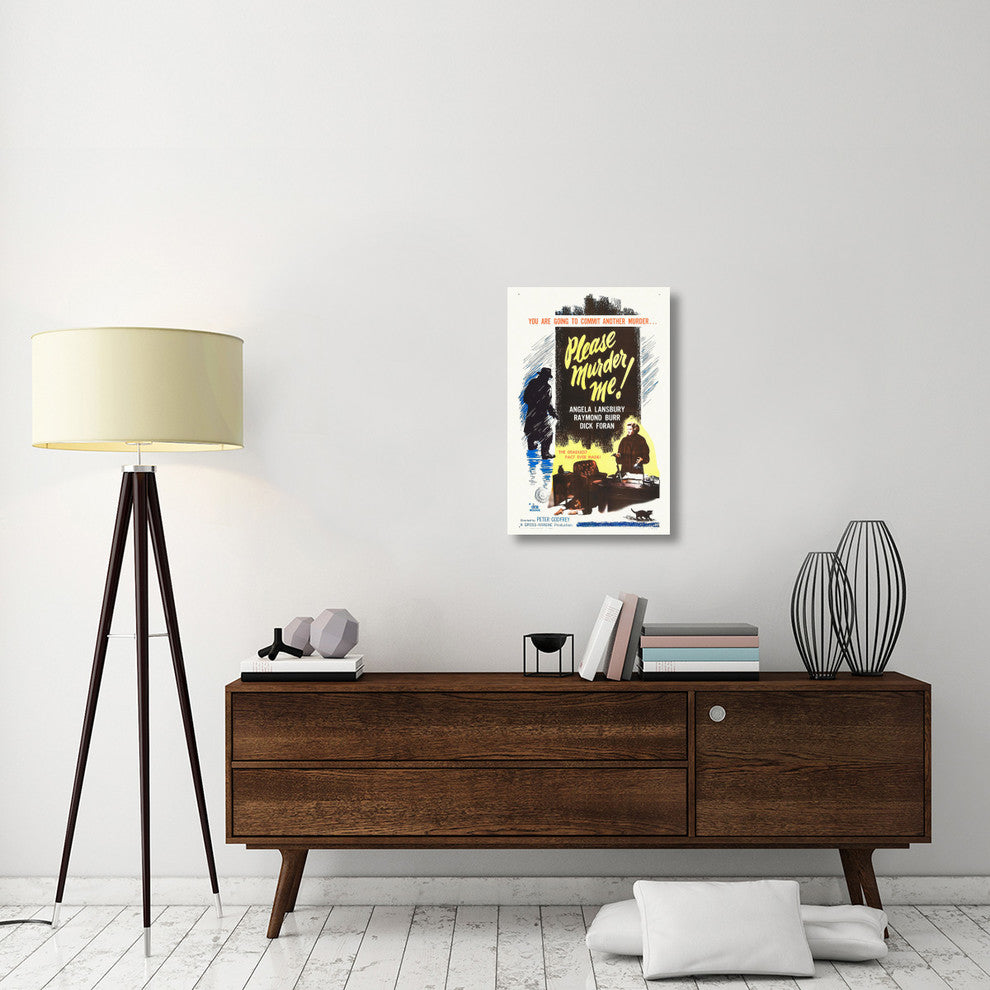 "Please Murder Me!" Stretched Canvas Giclee by Hollywood Photo Archive, 20x30"