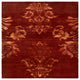Ahgly Company Indoor Square Mid-Century Modern Area Rugs, 5' Square