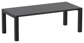 Compamia Vegas 70"-86" Extendable Dining Table, Black