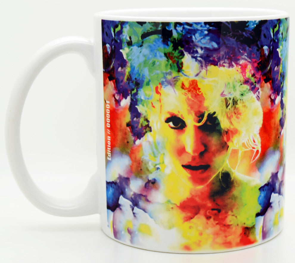 Lady Gaga "Lady Gaga Study 1" Mug Art by Mark Lewis