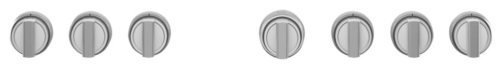Monogram ZXPR36KKT 30 and 36 Inch Monogram Pro Range Knob Kit - Stainless Steel