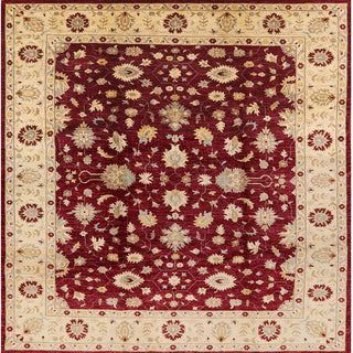 Ahgly Company Indoor Square Mid-Century Modern Area Rugs, 3' Square