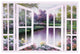 "Springtime Symphony through Door" Paper Print by Diane Romanello, 32"x22"