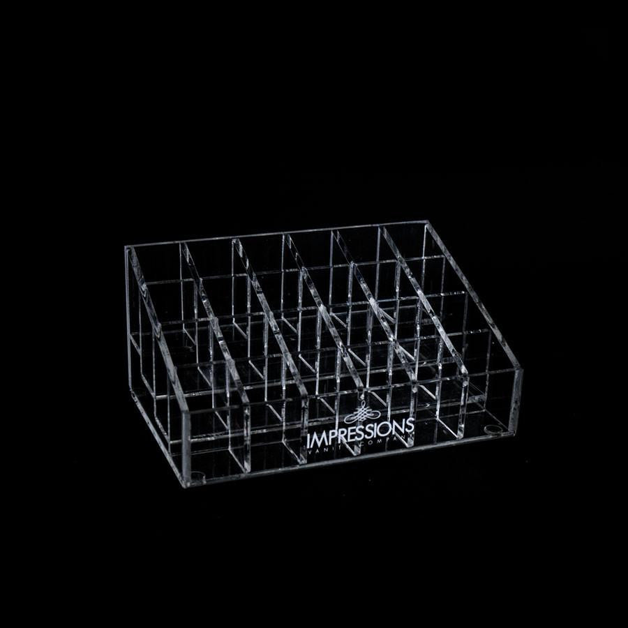 Diamond Collection 6-Piece Acrylic Makeup Organizer Set