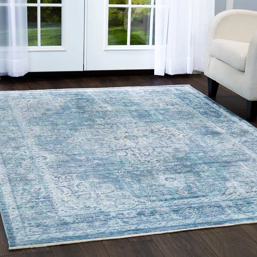 Artisan Blue 47"x64" Area Rug