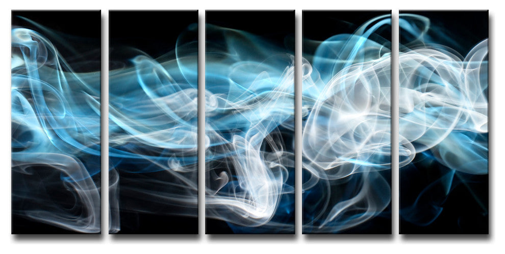 Ready2HangArt ''Glitzy Mist XIII'' by Tristan Scott, 30"x60", 5 Piece Set
