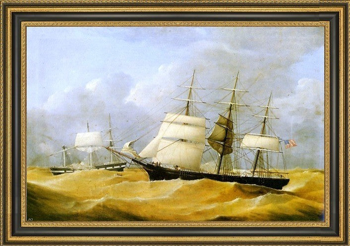 Frederick Tudgay Southern Rights Framed Premium Canvas Print, 18"x27"