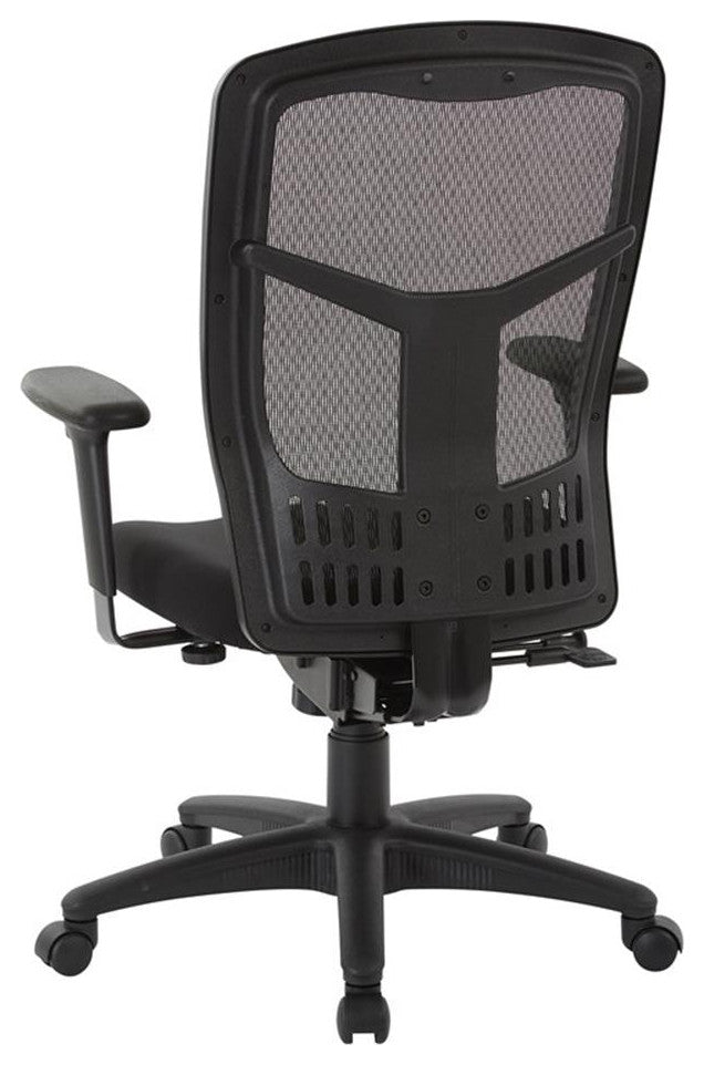 ProGrid High Back Black Managers Office Chair with adjustable Arms