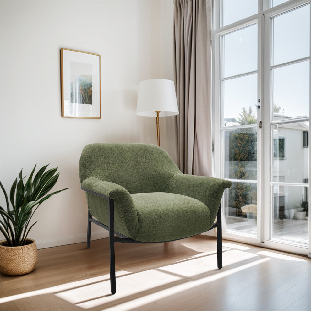 Chapel Hill Sabrina Accent Chair, Green
