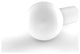 1" Cabinet Knob, Matte White