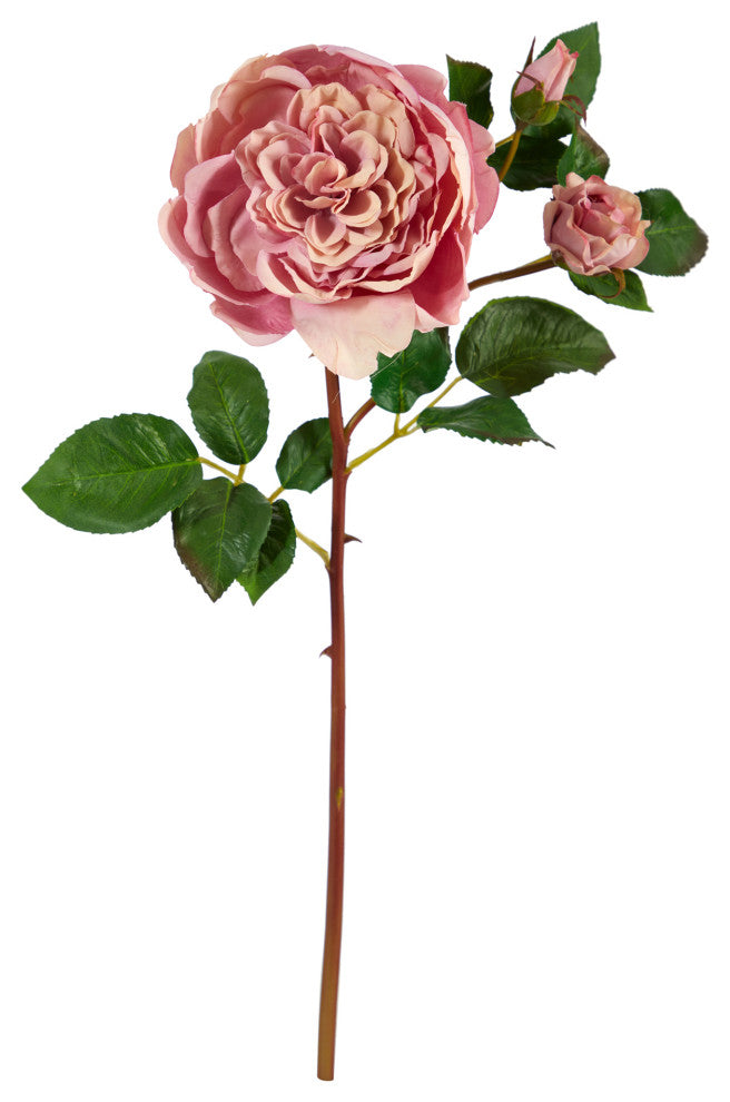22" Rose Artificial Flower, Set of 6