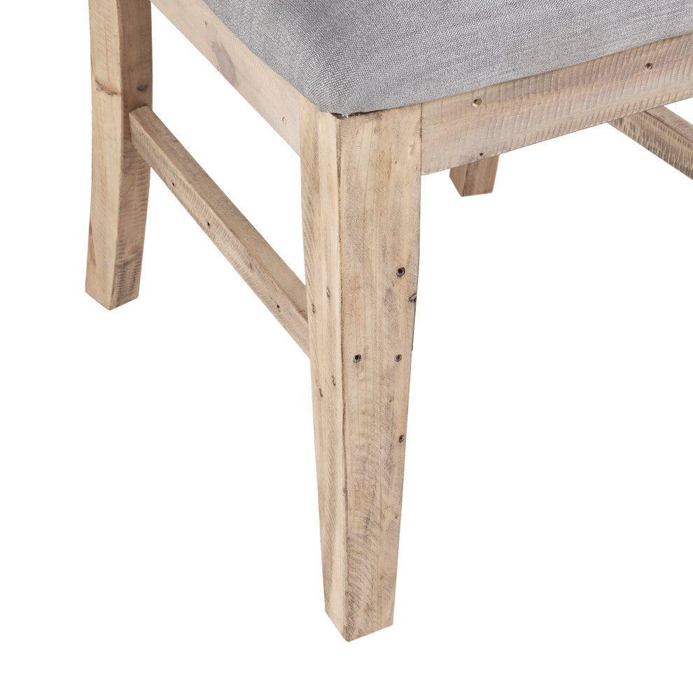 INK+IVY Sonoma Dining Bench, Natural, Natural, 4-Piece Dining Set