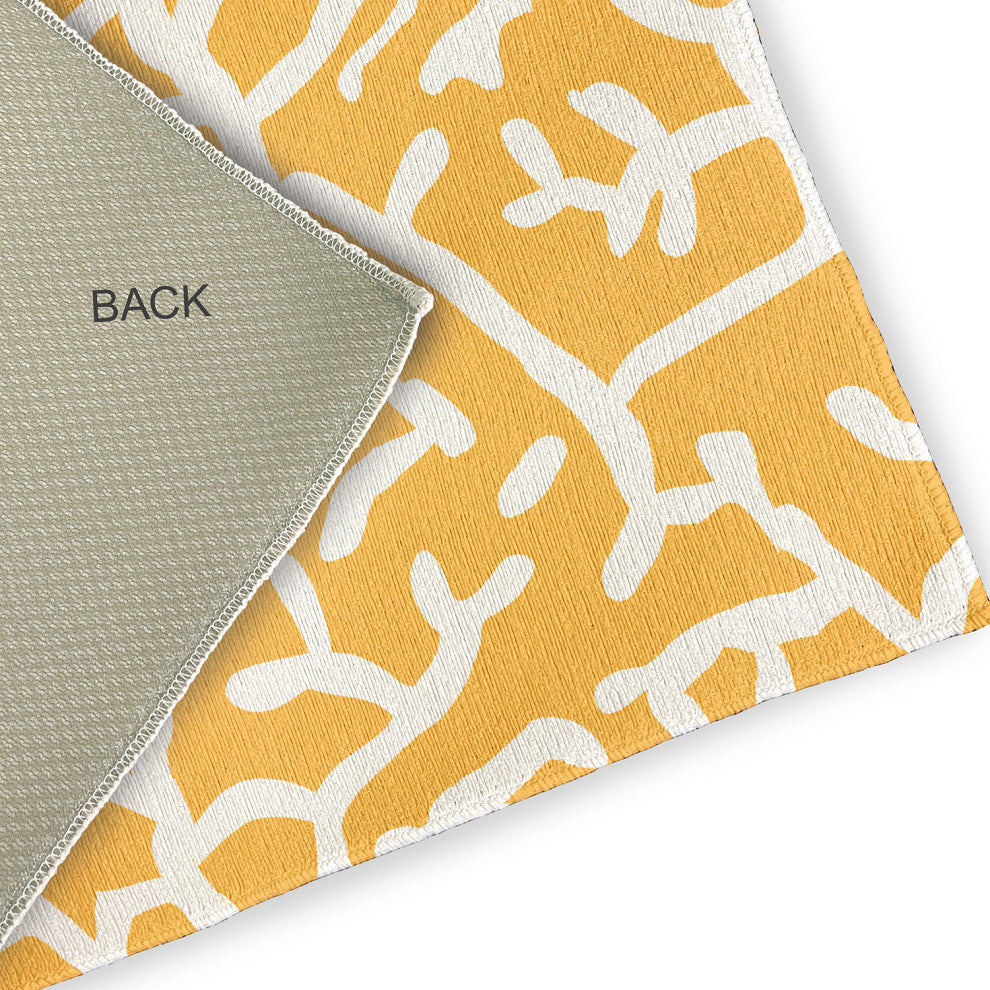 Seaweed Nautical & Coastal Chenille Area Rug